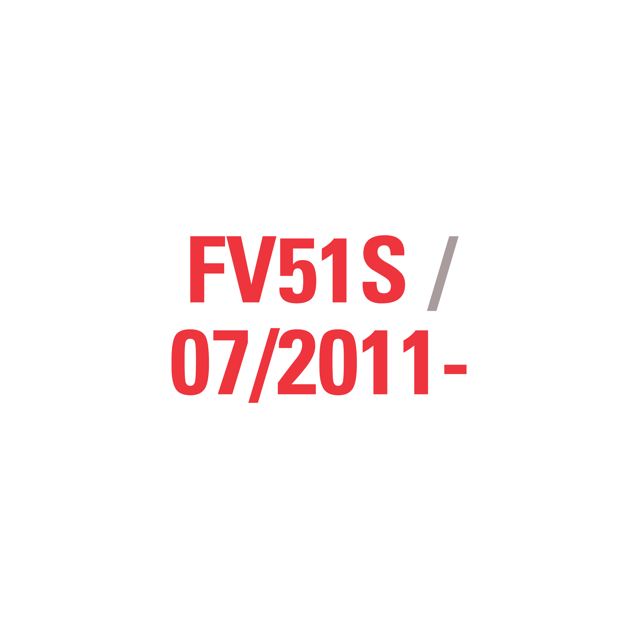 FV51S 07/2011-
